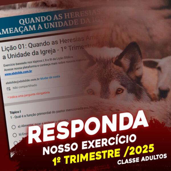 Exercícios 1º Trimestre /2025